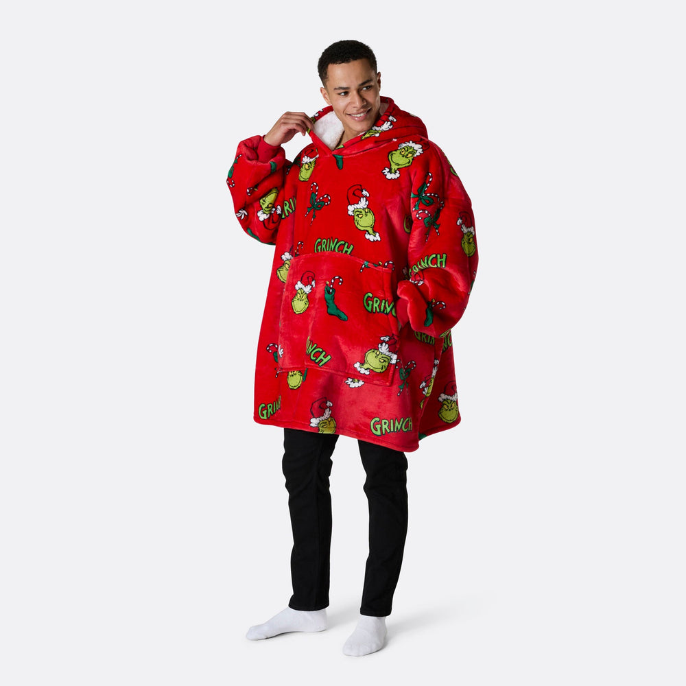 The Grinch Rød HappyHoodie