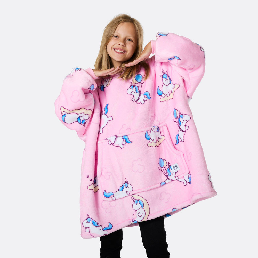 Enhjørning HappyHoodie Børn