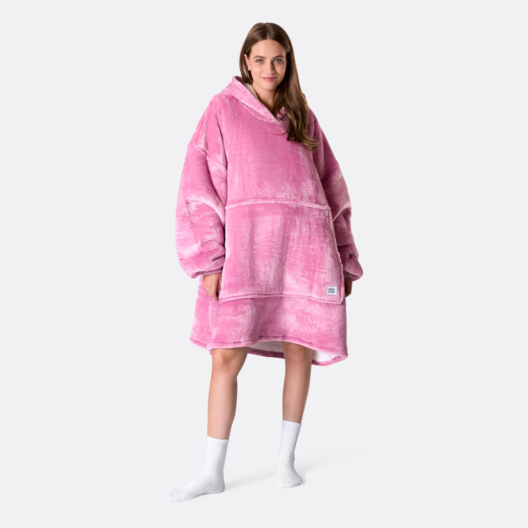Lyserød HappyHoodie