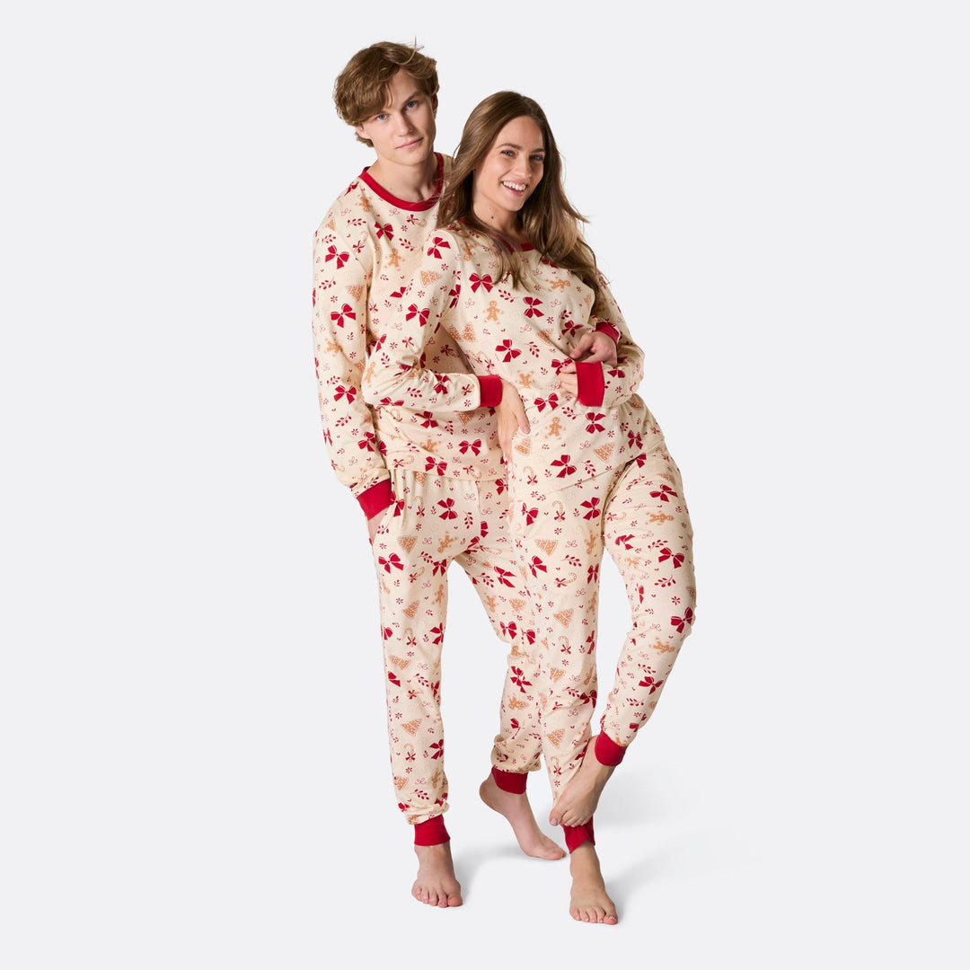 Peberkage Julepyjamasser Familie
