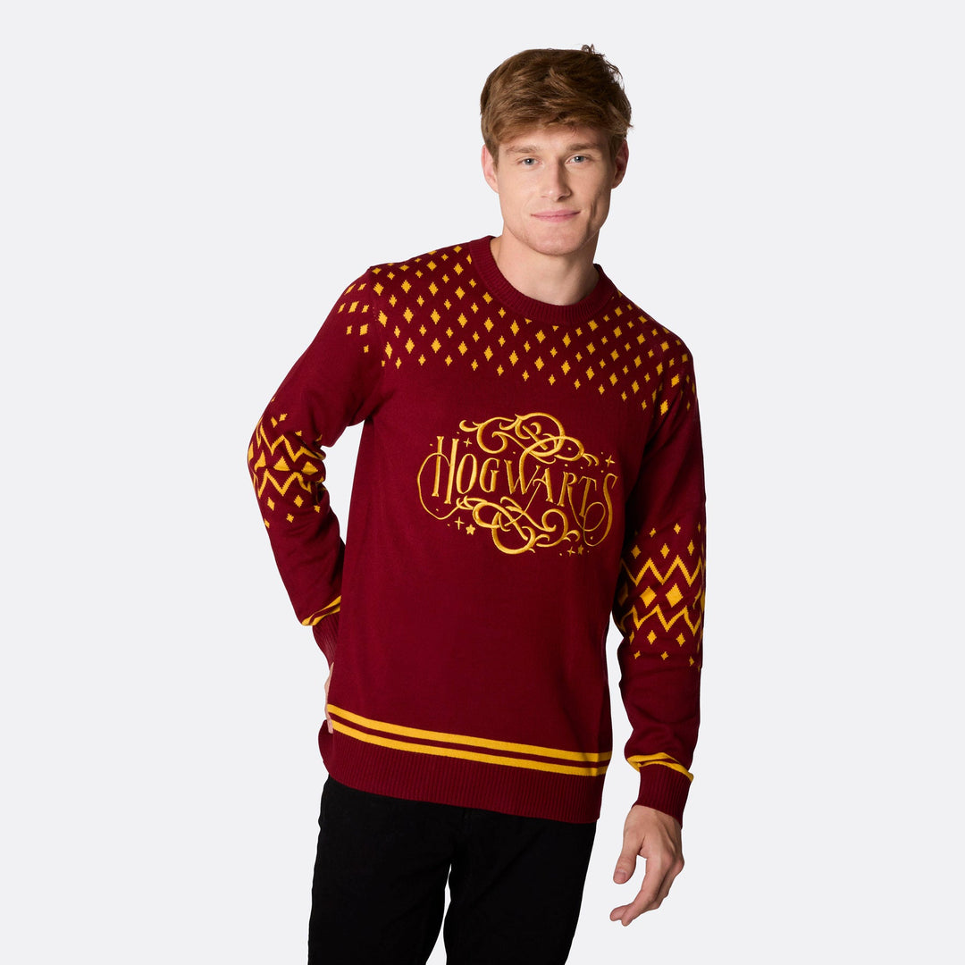 Hogwarts Julesweater Herre