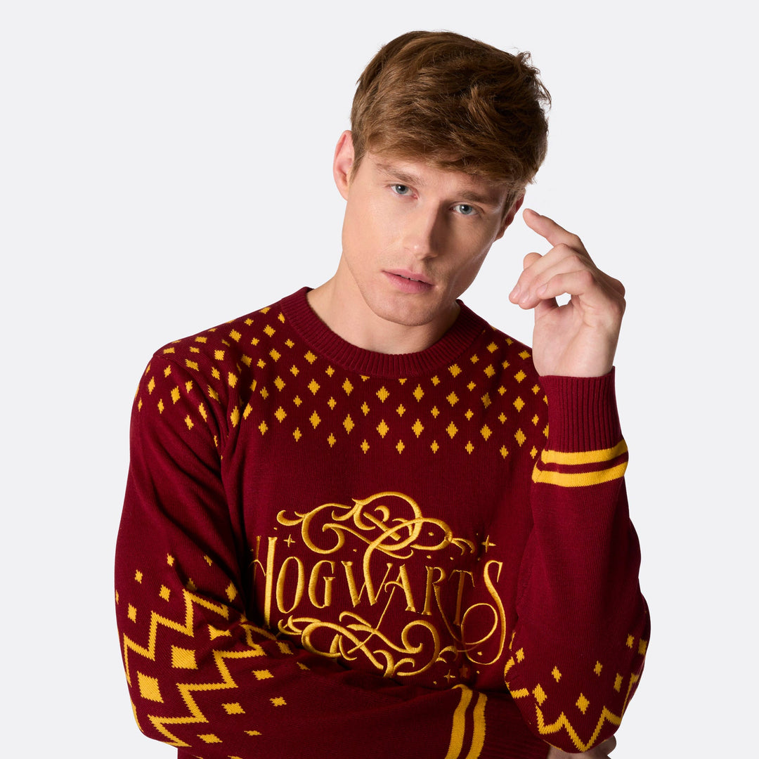 Hogwarts Julesweater Herre