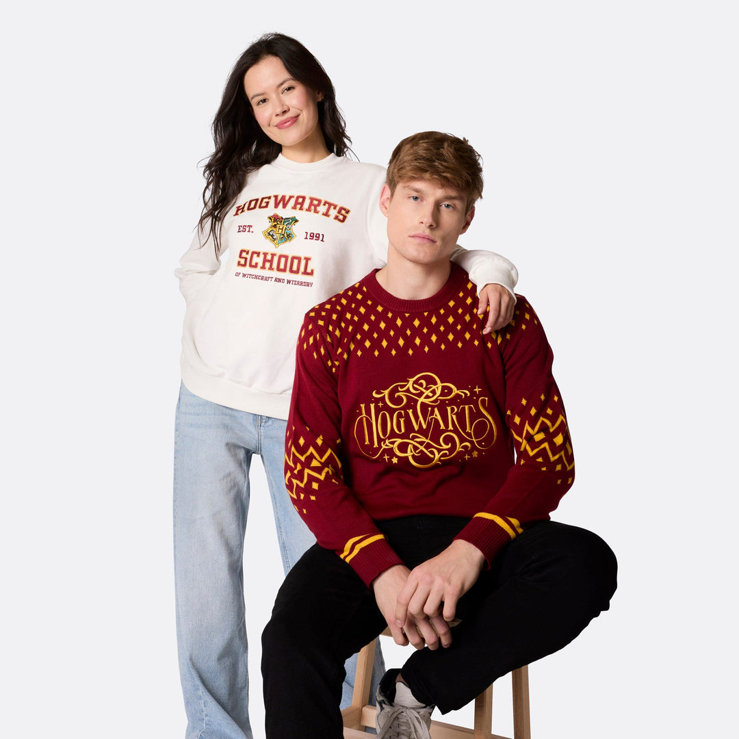 Hogwarts Julesweater Herre