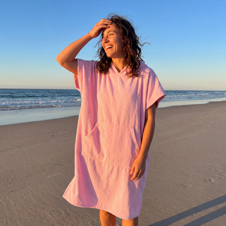Tyggegummi Pink Badeponcho