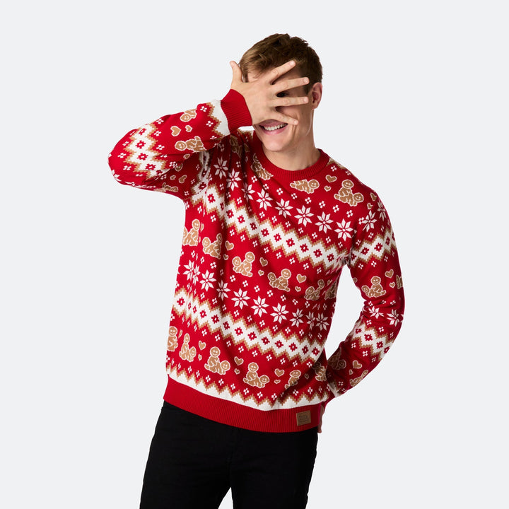 Peberkage Julesweater Herre