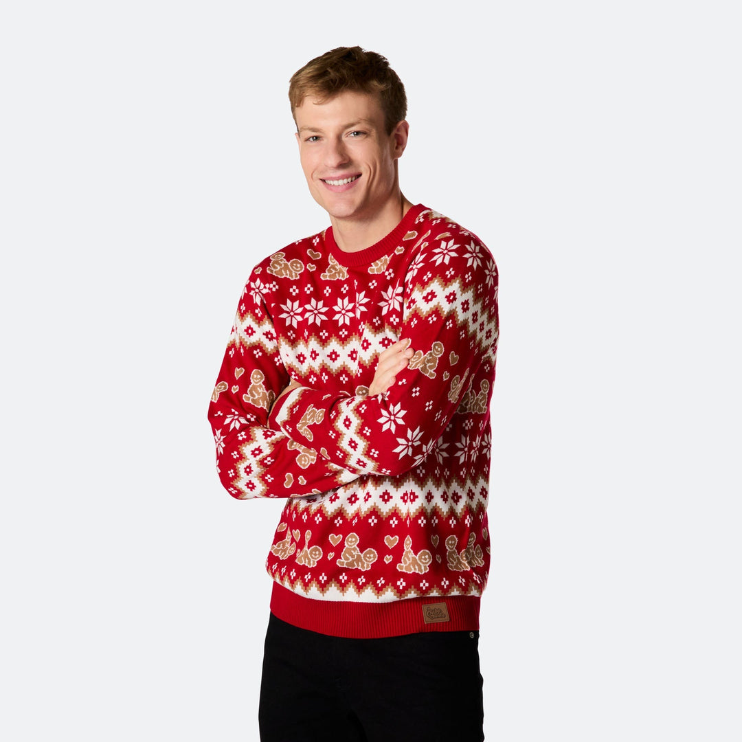 Peberkage Julesweater Herre