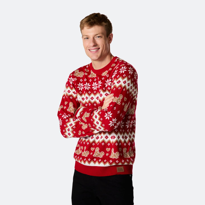 Peberkage Julesweater Herre