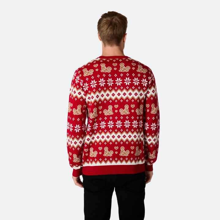 Peberkage Julesweater Herre