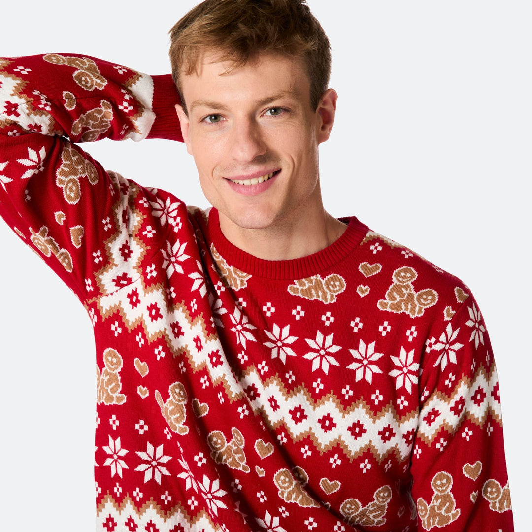 Peberkage Julesweater Herre