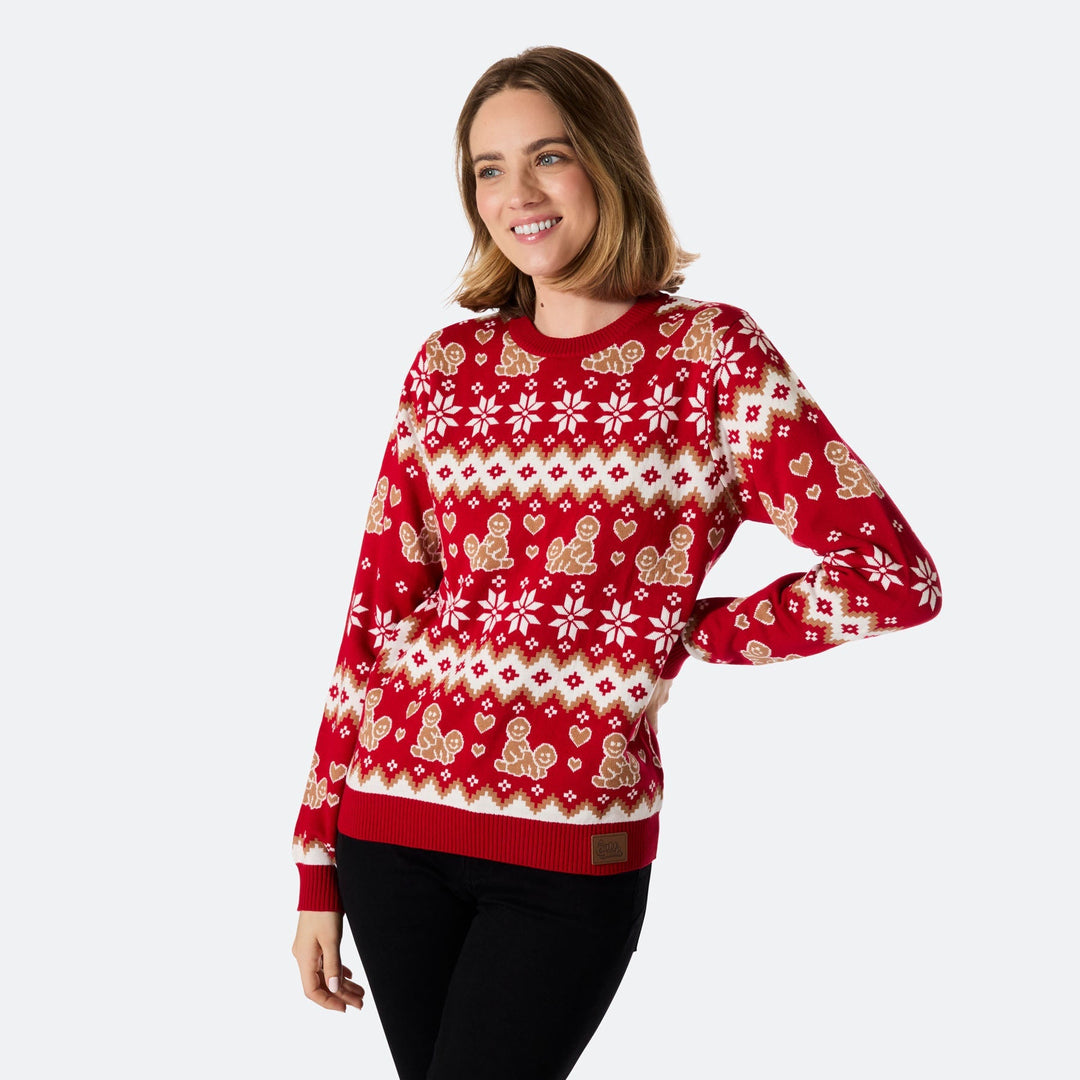 Peberkage Julesweater Dame