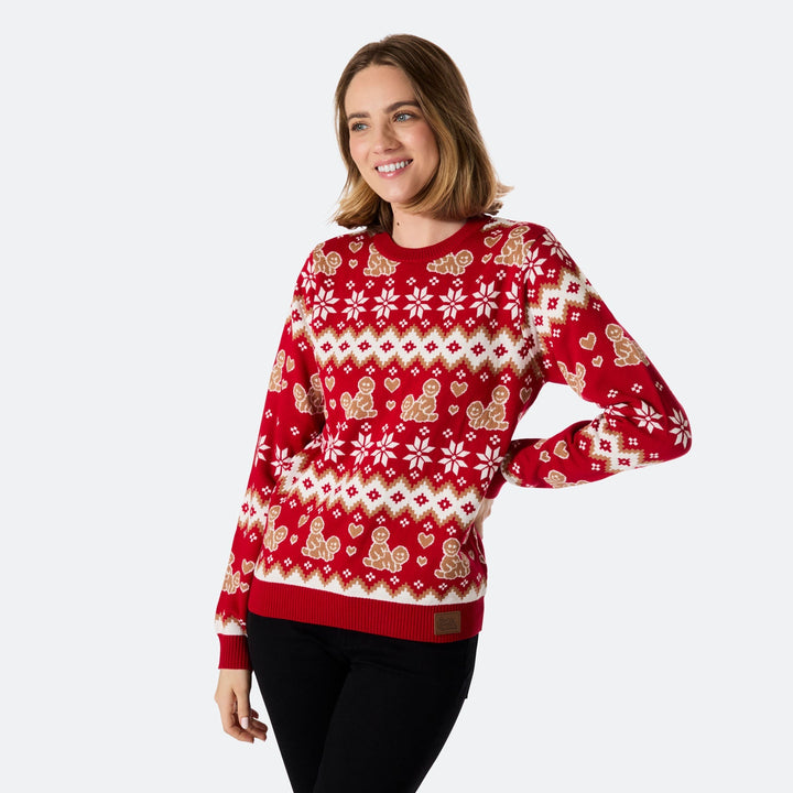 Peberkage Julesweater Dame