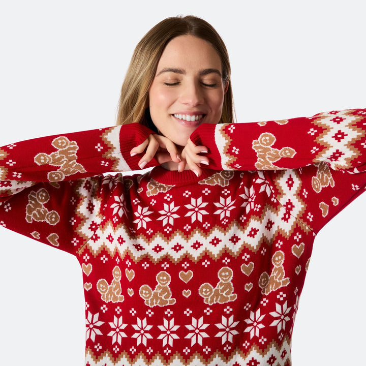 Peberkage Julesweater Dame
