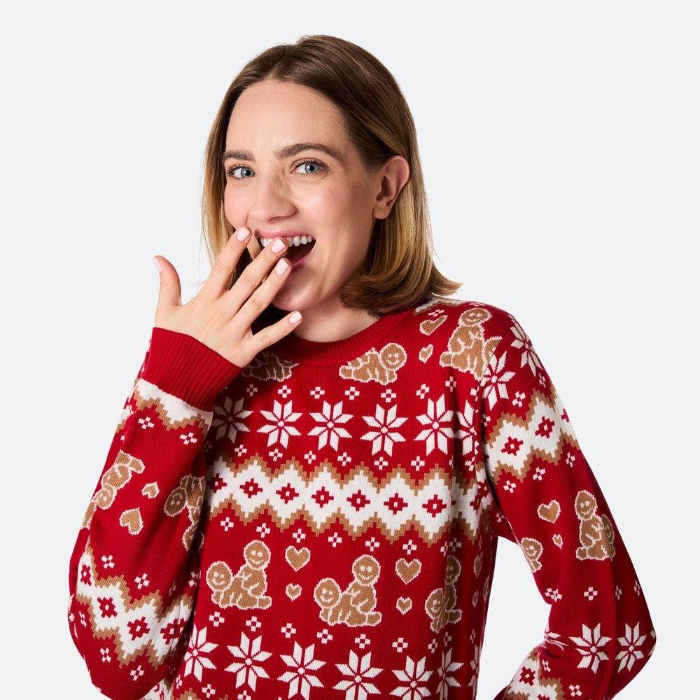 Peberkage Julesweater Dame