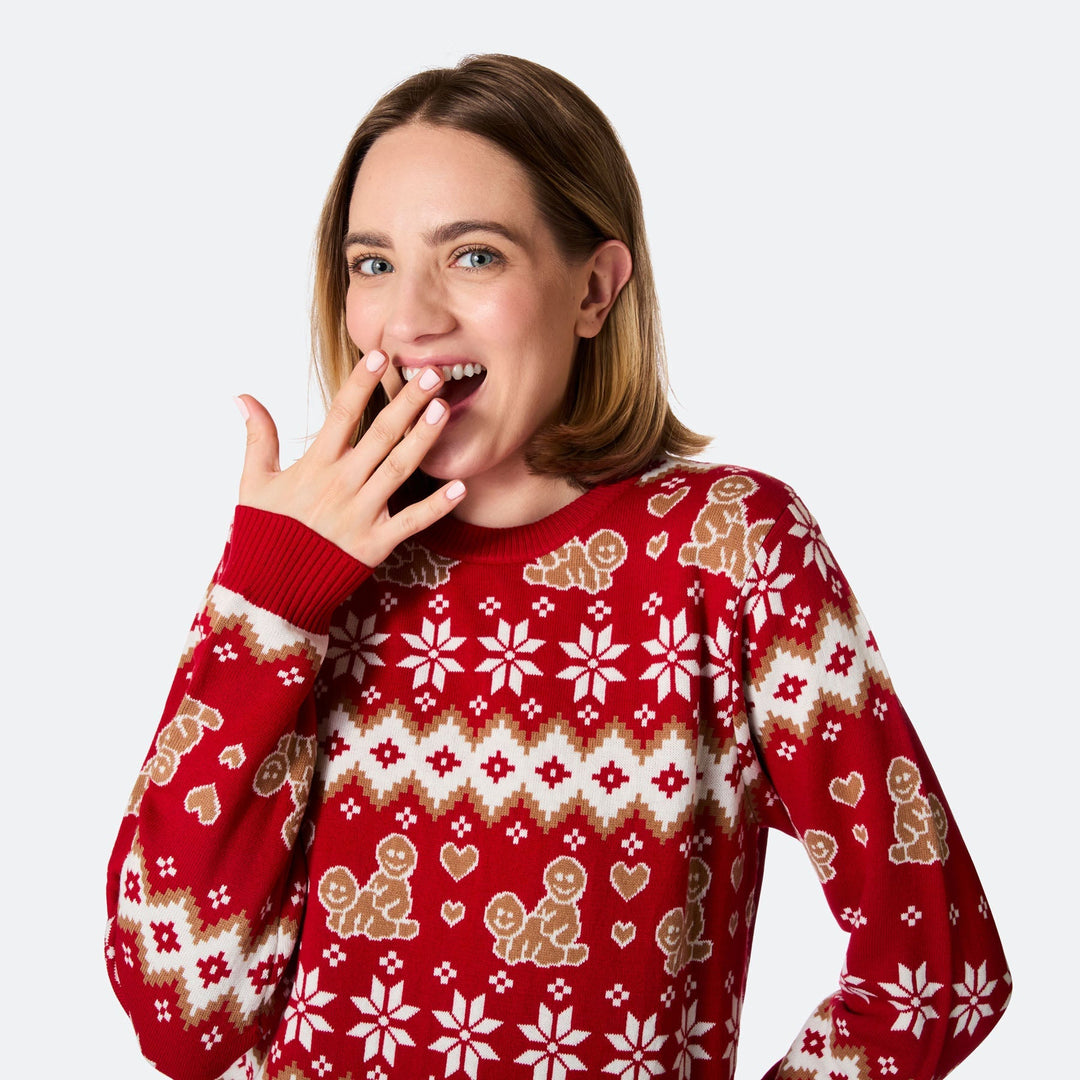 Peberkage Julesweater Dame