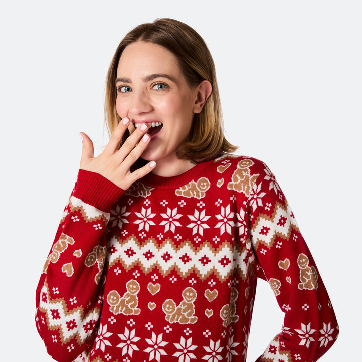 Peberkage Julesweater Dame