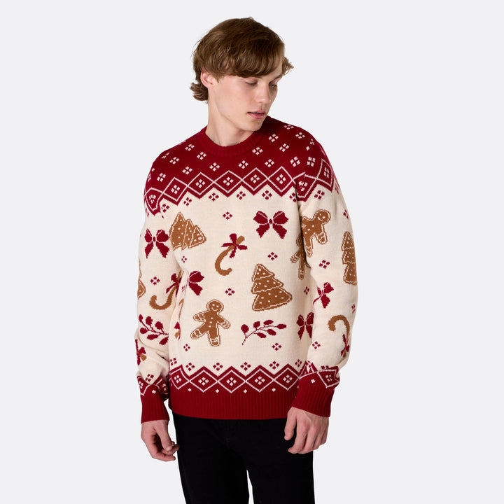 Peberkage Julesweater Herre