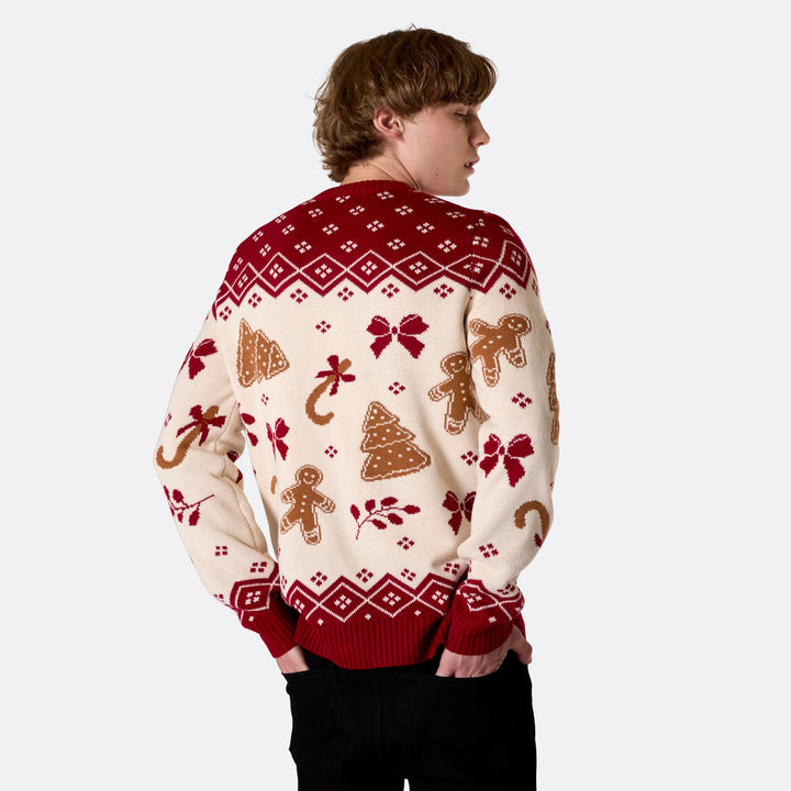 Peberkage Julesweater Herre