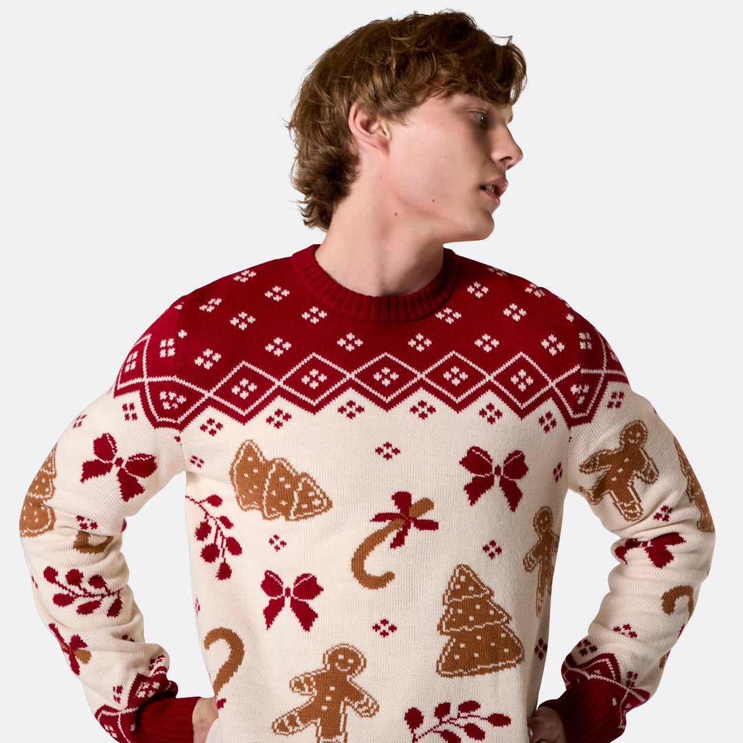 Peberkage Julesweater Herre