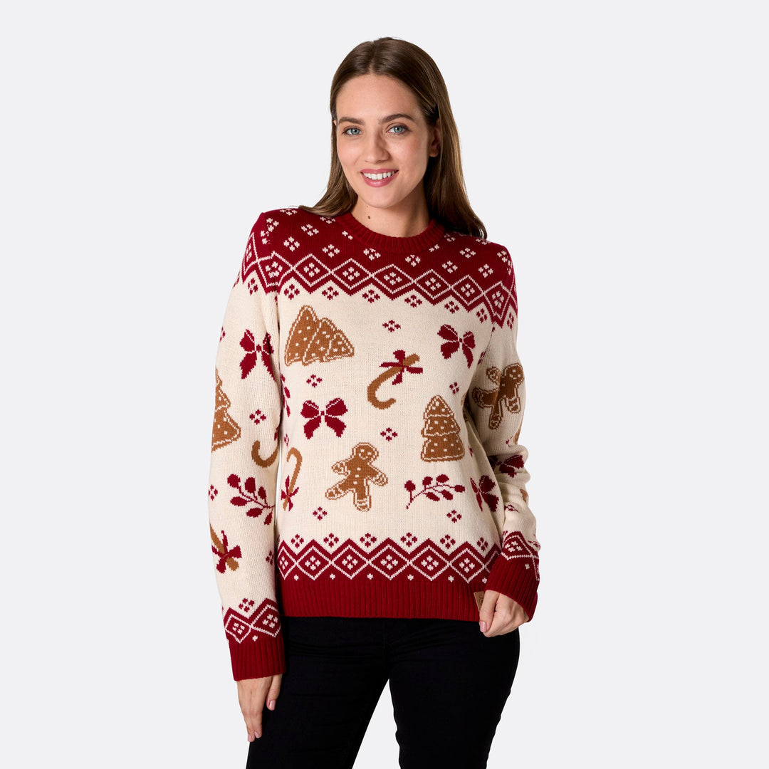 Peberkage Julesweater Dame