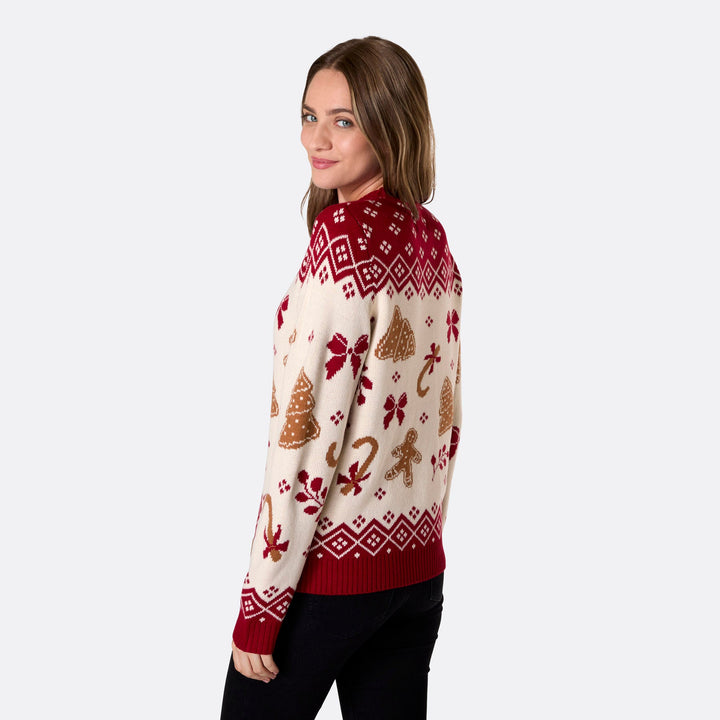 Peberkage Julesweater Dame
