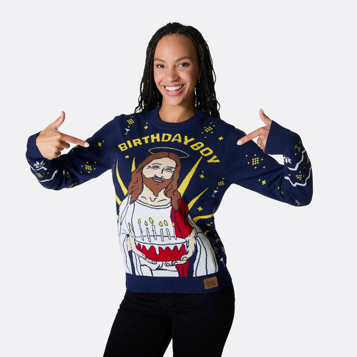 Birthday Boy Julesweater Dame
