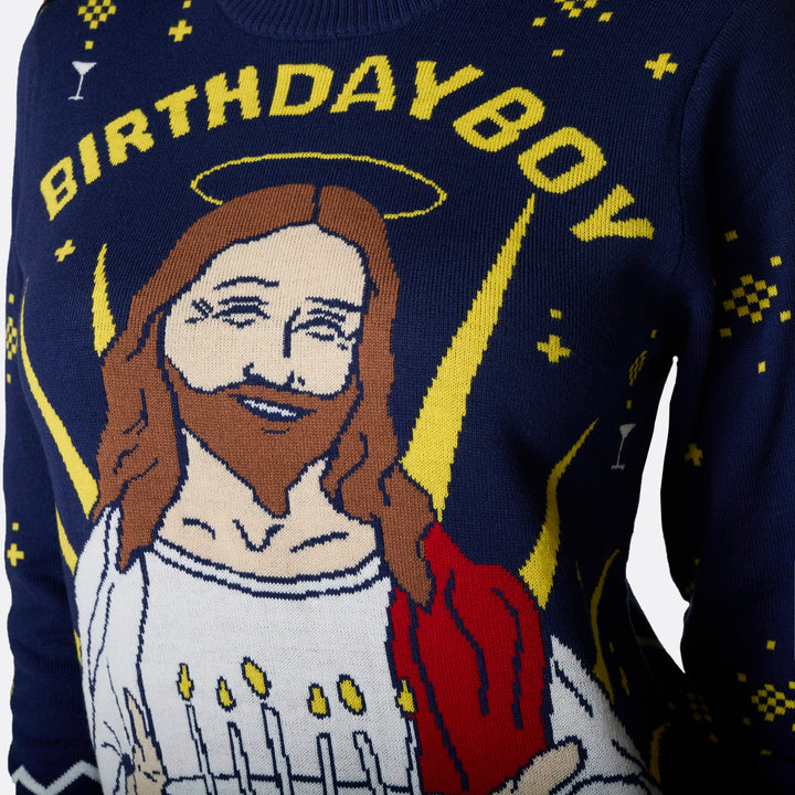 Birthday Boy Julesweater Herre