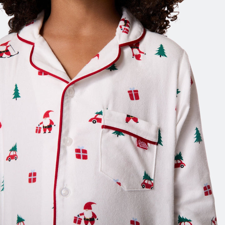 Mistelten Flannel Julepyjamas Børn