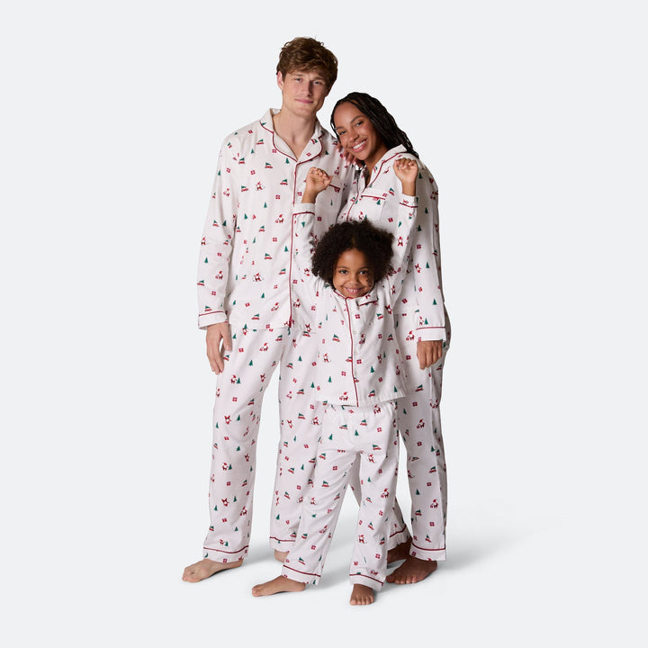 Mistelten Flannel Julepyjamas Dame