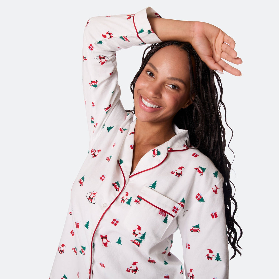 Mistelten Flannel Julepyjamas Dame