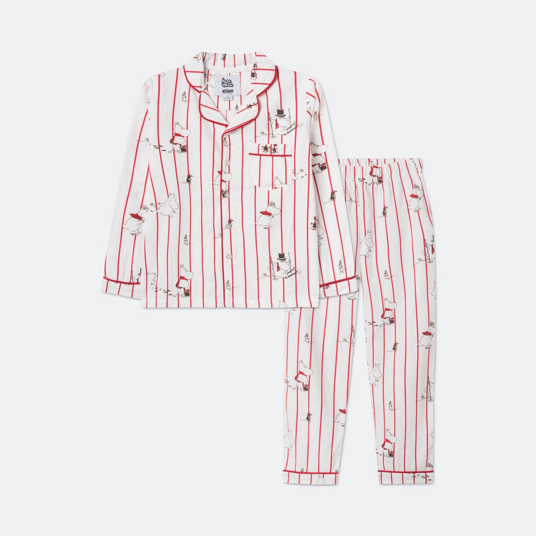Mumi Flannel Julepyjamas Børn