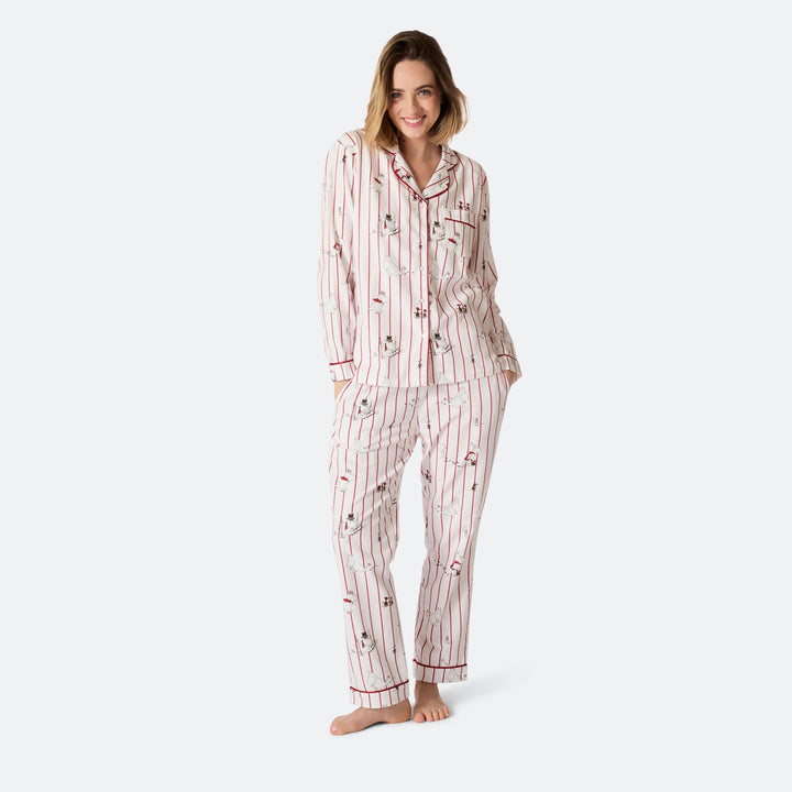 Mumi Flannel Julepyjamas Dame