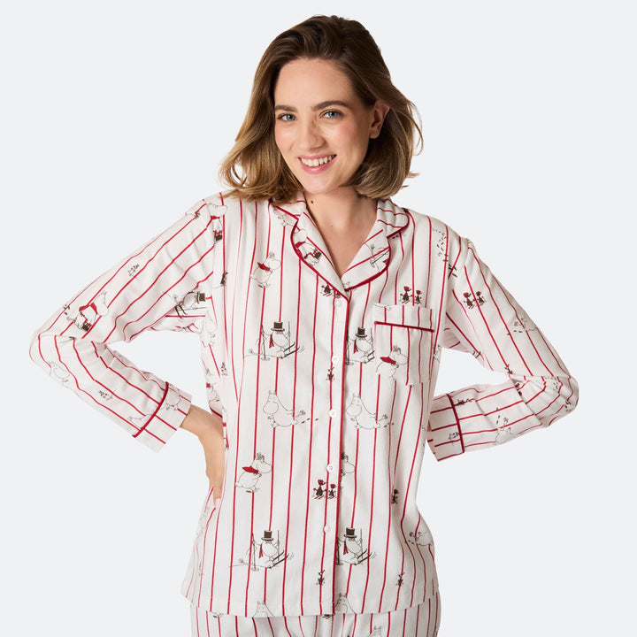 Mumi Flannel Julepyjamas Dame