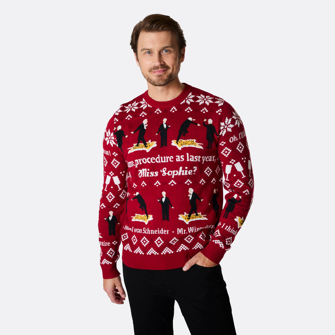 90-års Fødselsdagen Julesweater Herre