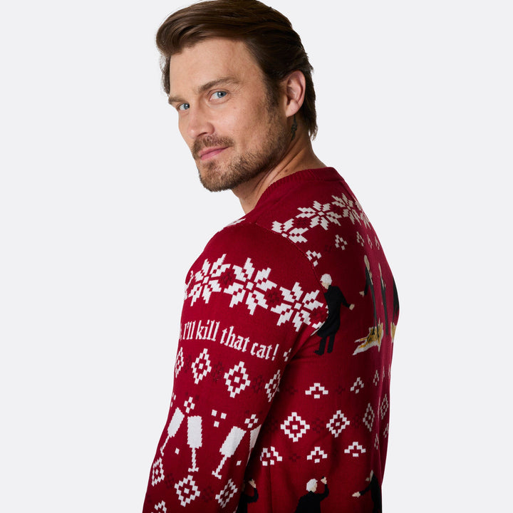 90-års Fødselsdagen Julesweater Herre