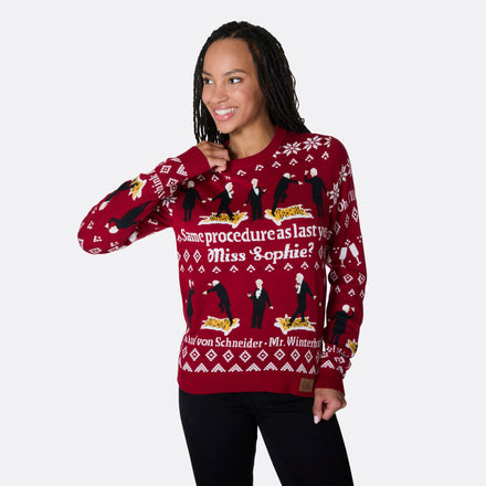 90-års Fødselsdagen Julesweater Dame