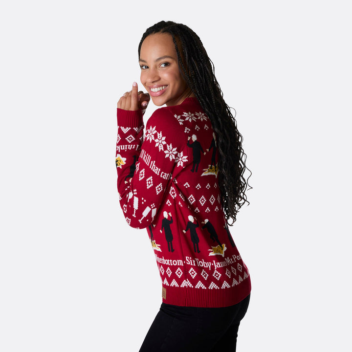90-års Fødselsdagen Julesweater Dame
