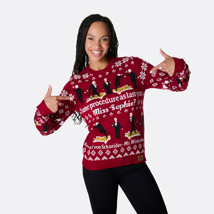 90-års Fødselsdagen Julesweater Dame