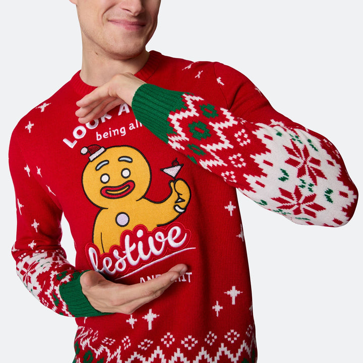 Festive Julesweater Herre