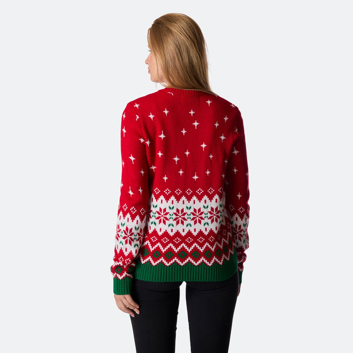 Festive Julesweater Dame