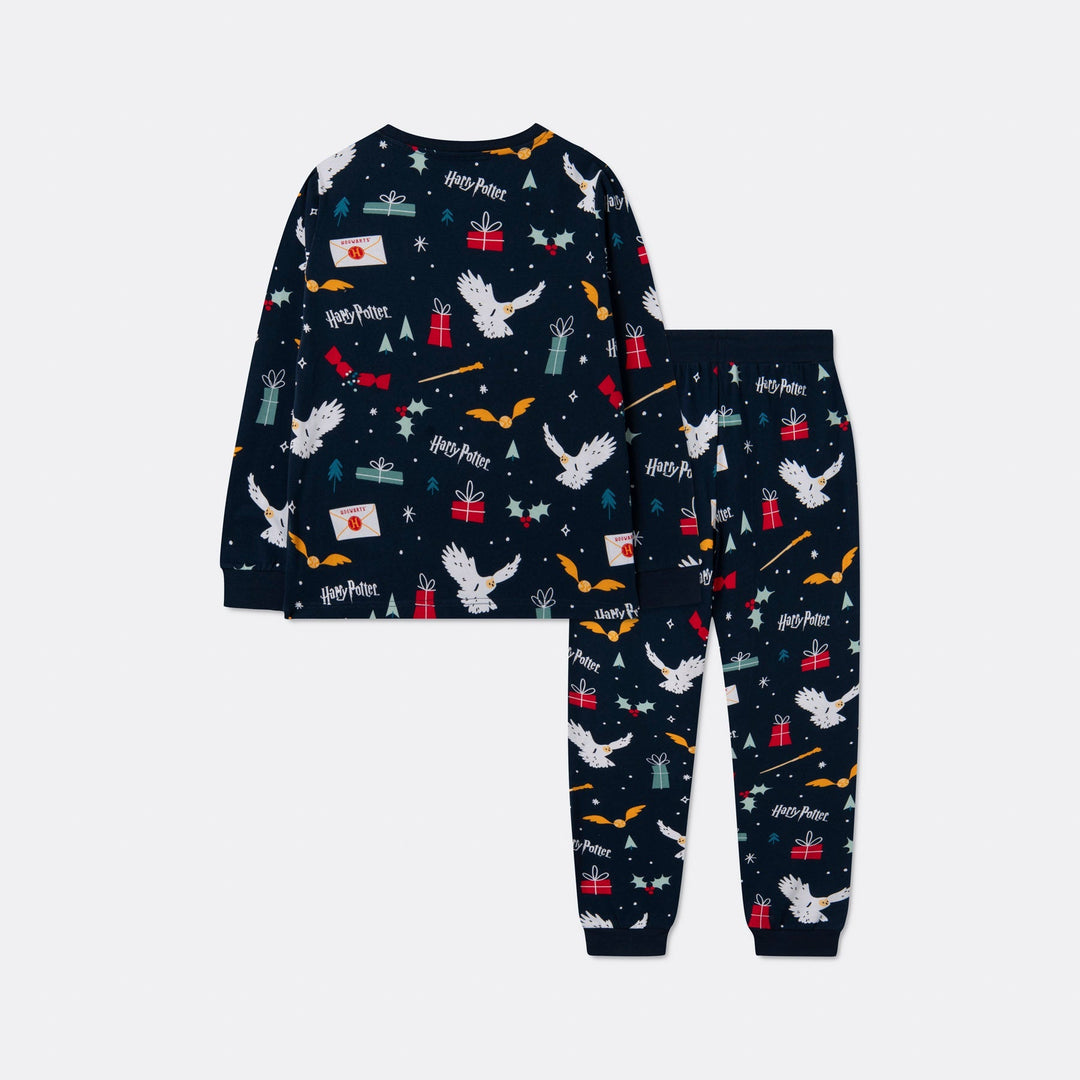 Blå Harry Potter Pyjamas Børn