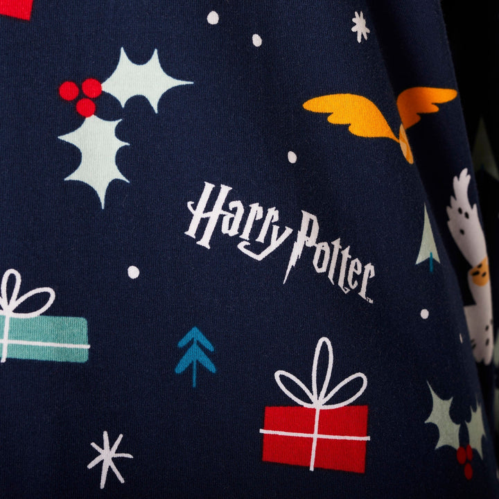 Blå Harry Potter Pyjamasser Familie