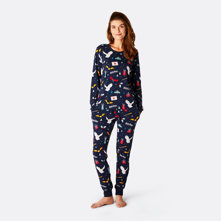 Blå Harry Potter Pyjamas Dame