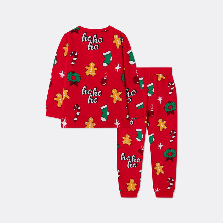 Hohoho Rød Julepyjamas Børn