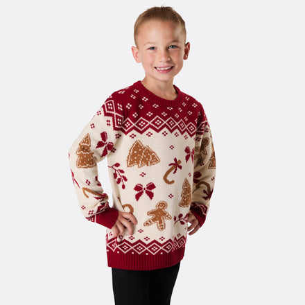 Peberkage Julesweater Børn