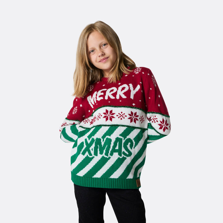 Merry Xmas Julesweater Børn