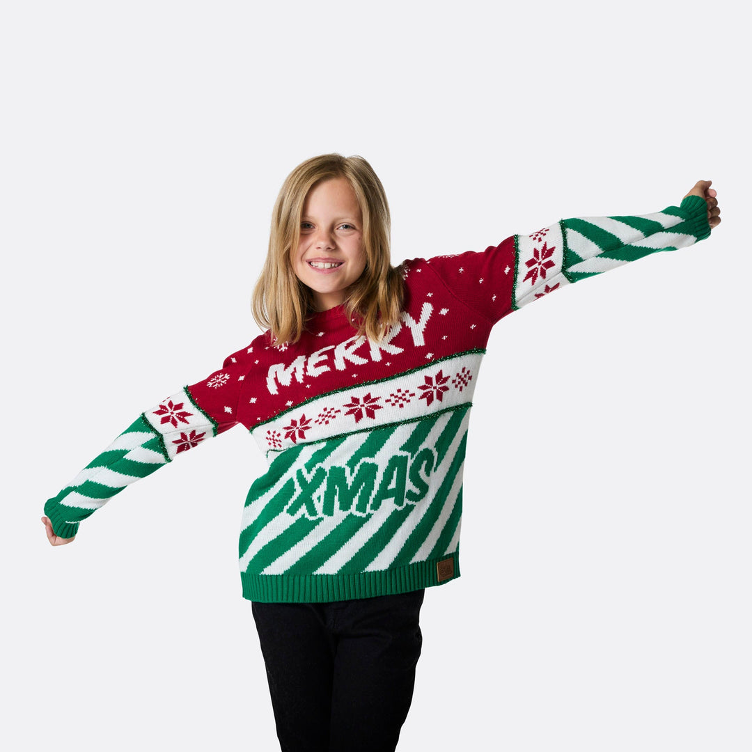 Merry Xmas Julesweatre til Hele Familien