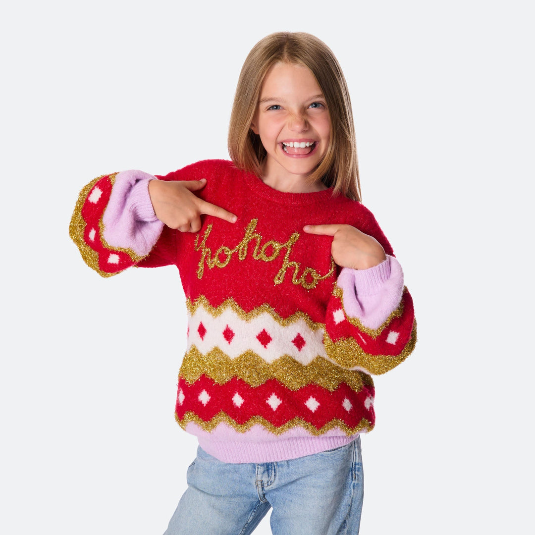 Hohoho Oversized Julesweater Børn