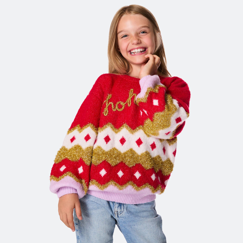 Hohoho Oversized Julesweater Børn