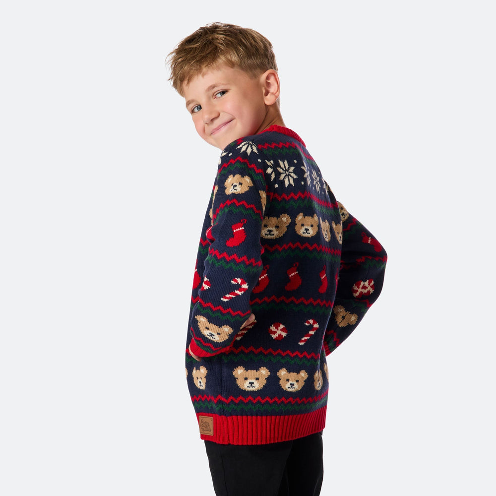 Teddybjørn Julesweater Børn