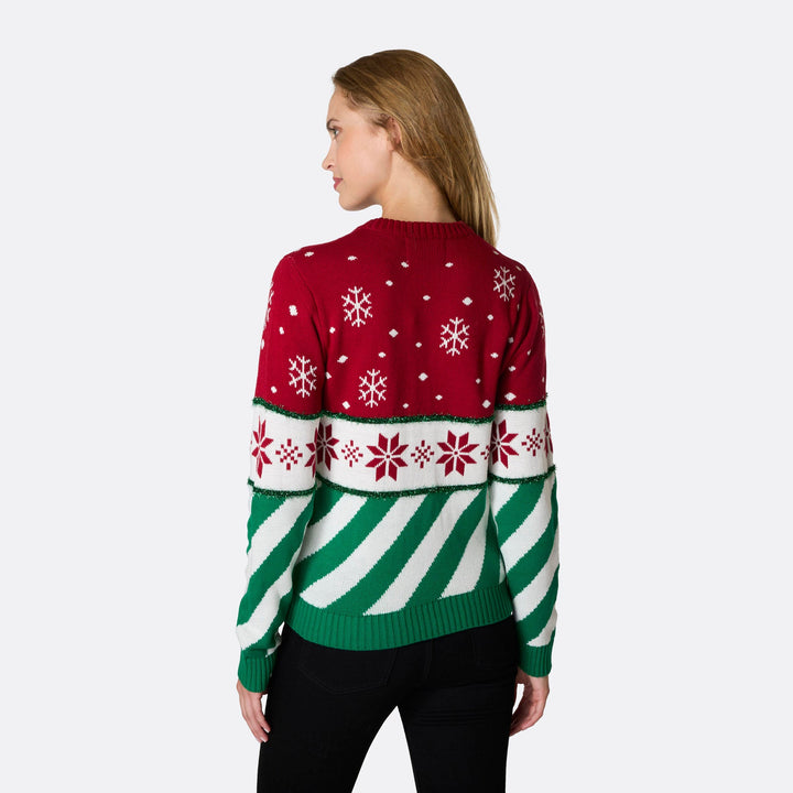 Merry Xmas Julesweater Dame